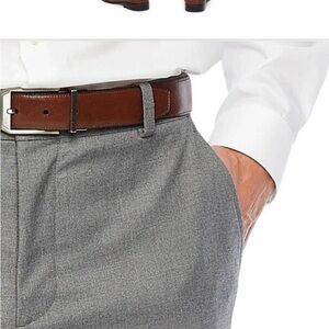Men's Gray J. Ferrar Dress Suit Pants (Trousers)